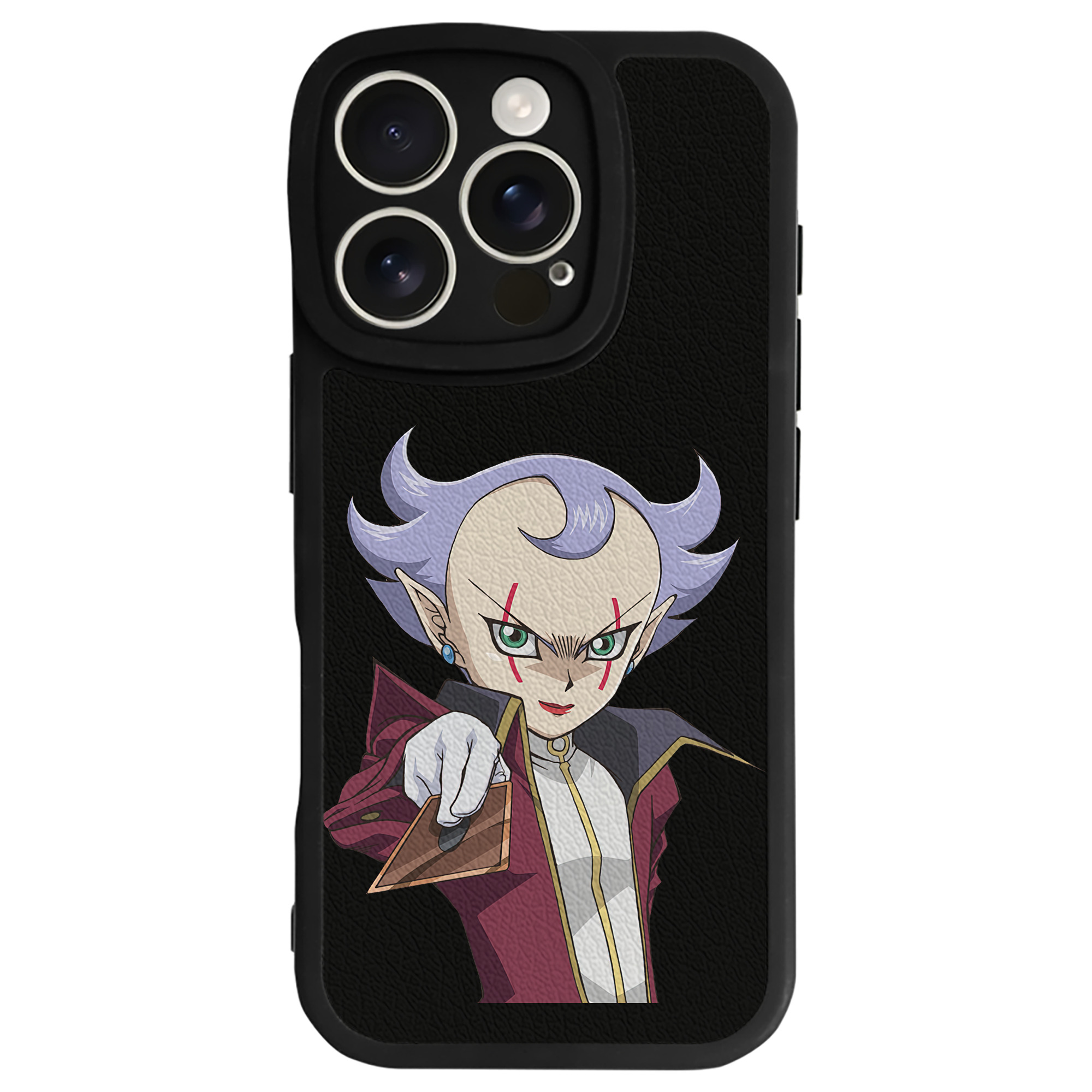 遊☆戯☆王 Yu-Gi-Oh! 【iPhone 16シリーズ対応】シリコンスマホケース（レザー調） 材質：シリコン